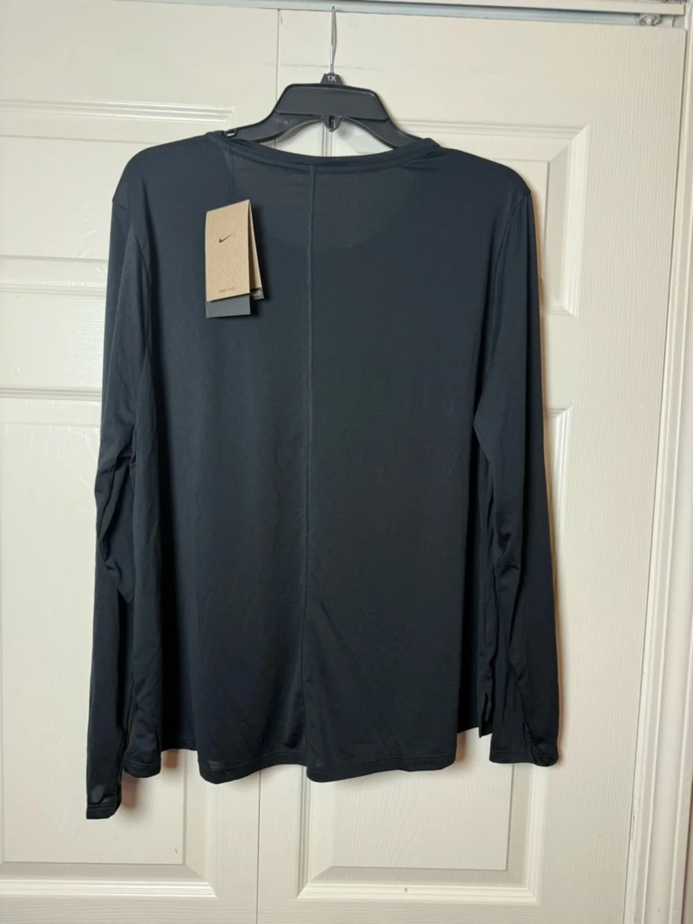 Nike Dri Fit Long‎ Sleeve Black Athletic Tee